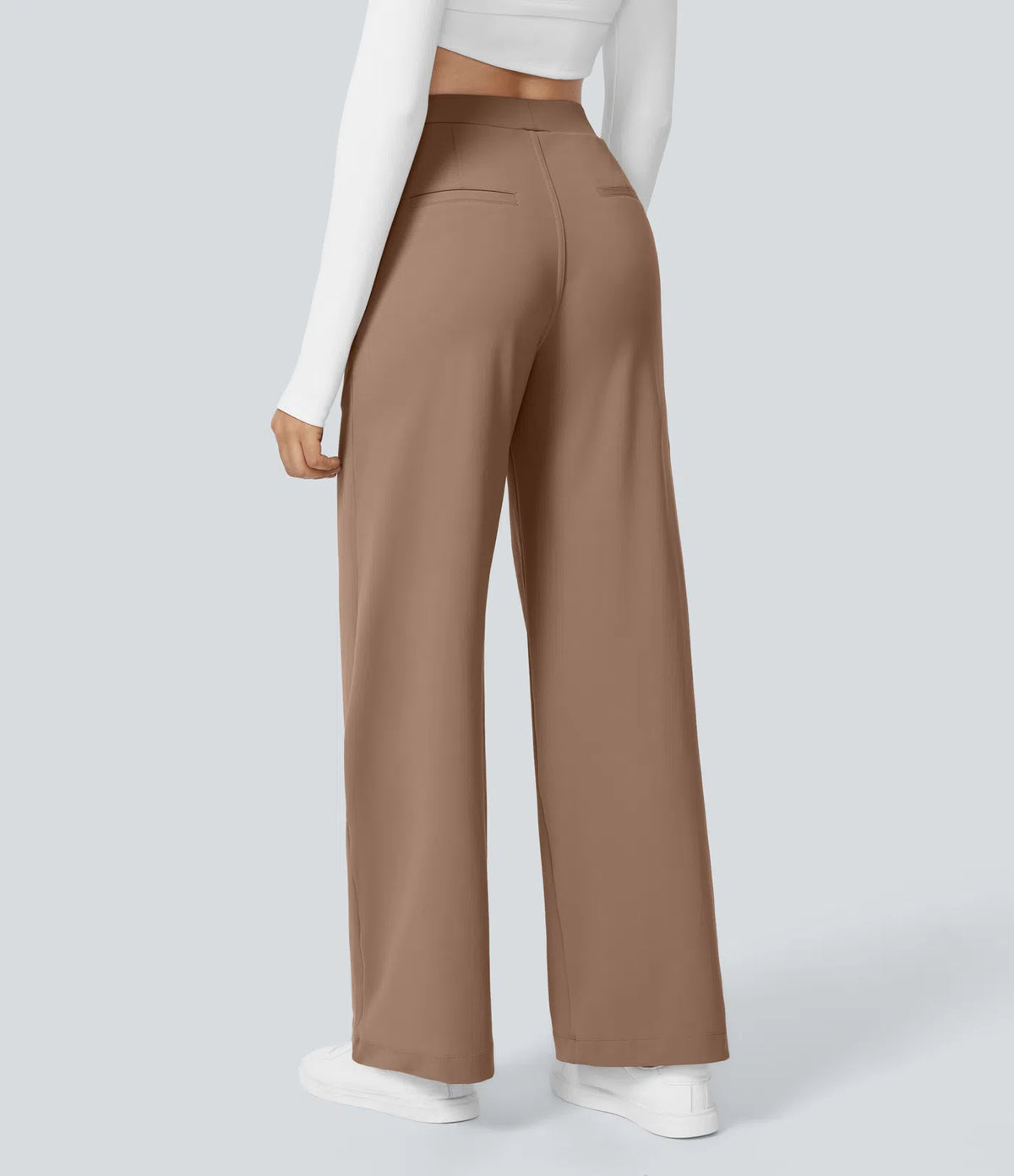 Halara Flex™ DayStretch High Waisted Pocket Straight Leg Work Pants
