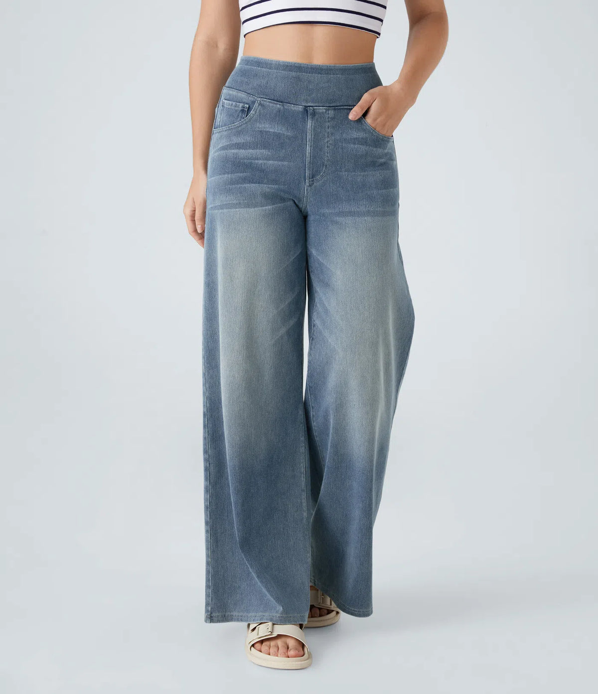 Blue Gray Denim