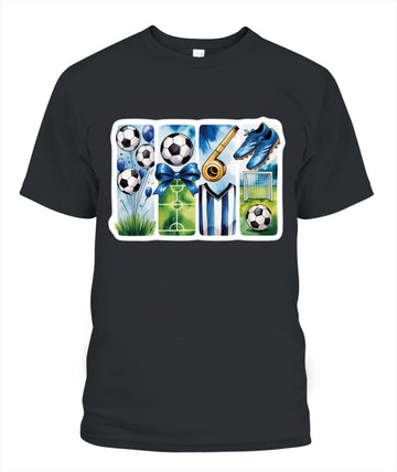 ✨From Every Fan, For Every Match✨-World Cup 2026 Aesthetic Soccer Shirt | Blue Panel Soccer Comic Tee