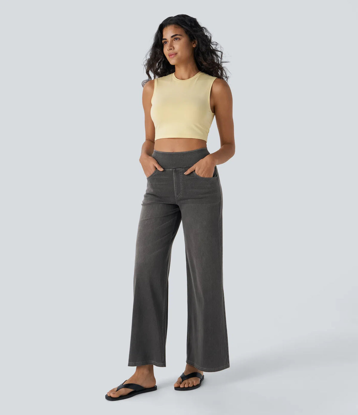 Charcoal Black Denim