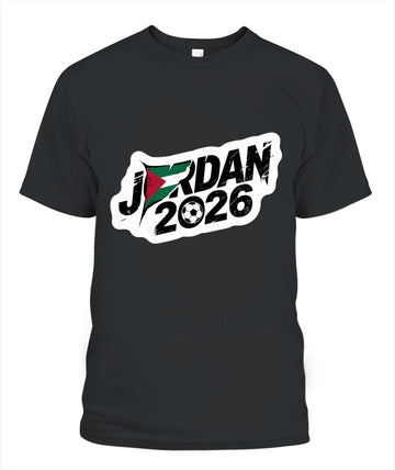 ✨From Every Fan, For Every Match✨-Jordan 2026 Tournament Football Shirt | Jordan Soccer 2026 Fan T-Shirt - Jordanian Pride National Graphic Tee