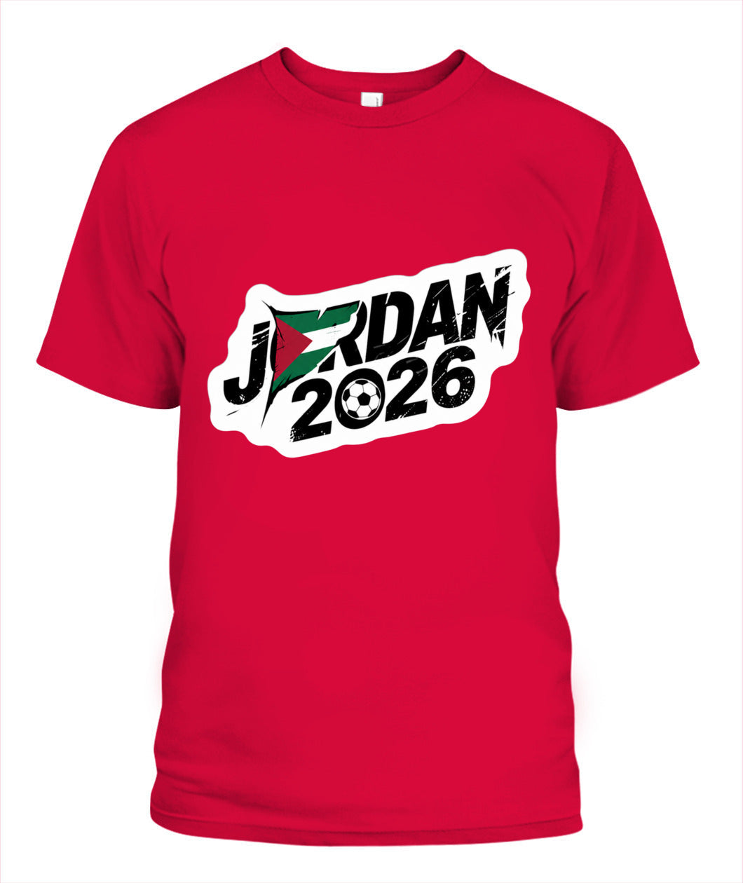 ✨From Every Fan, For Every Match✨-Jordan 2026 Tournament Football Shirt | Jordan Soccer 2026 Fan T-Shirt - Jordanian Pride National Graphic Tee