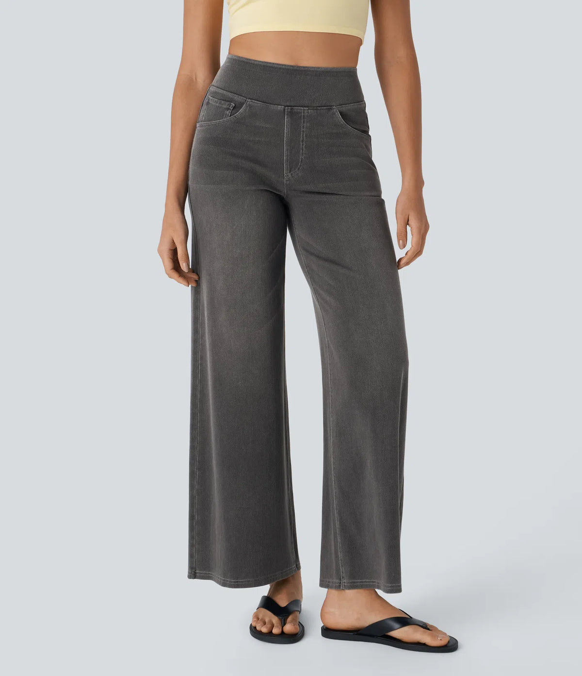 Charcoal Black Denim
