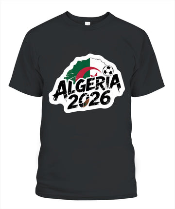 ✨From Every Fan, For Every Match✨-Algeria 2026 Tournament Football Shirt | Algeria Soccer 2026 Fan T-Shirt - Algerian Pride National Graphic Tee