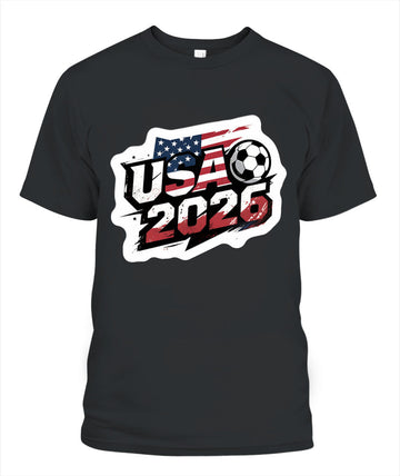 ✨From Every Fan, For Every Match✨-United States 2026 Football Shirt | USA Soccer 2026 Fan T-Shirt - US Host Nation Stars & Stripes Graphic Tee