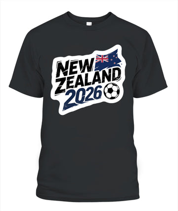 ✨From Every Fan, For Every Match✨-New Zealand 2026 Tournament Football Shirt | Kiwi Flag Country Supporter Tee