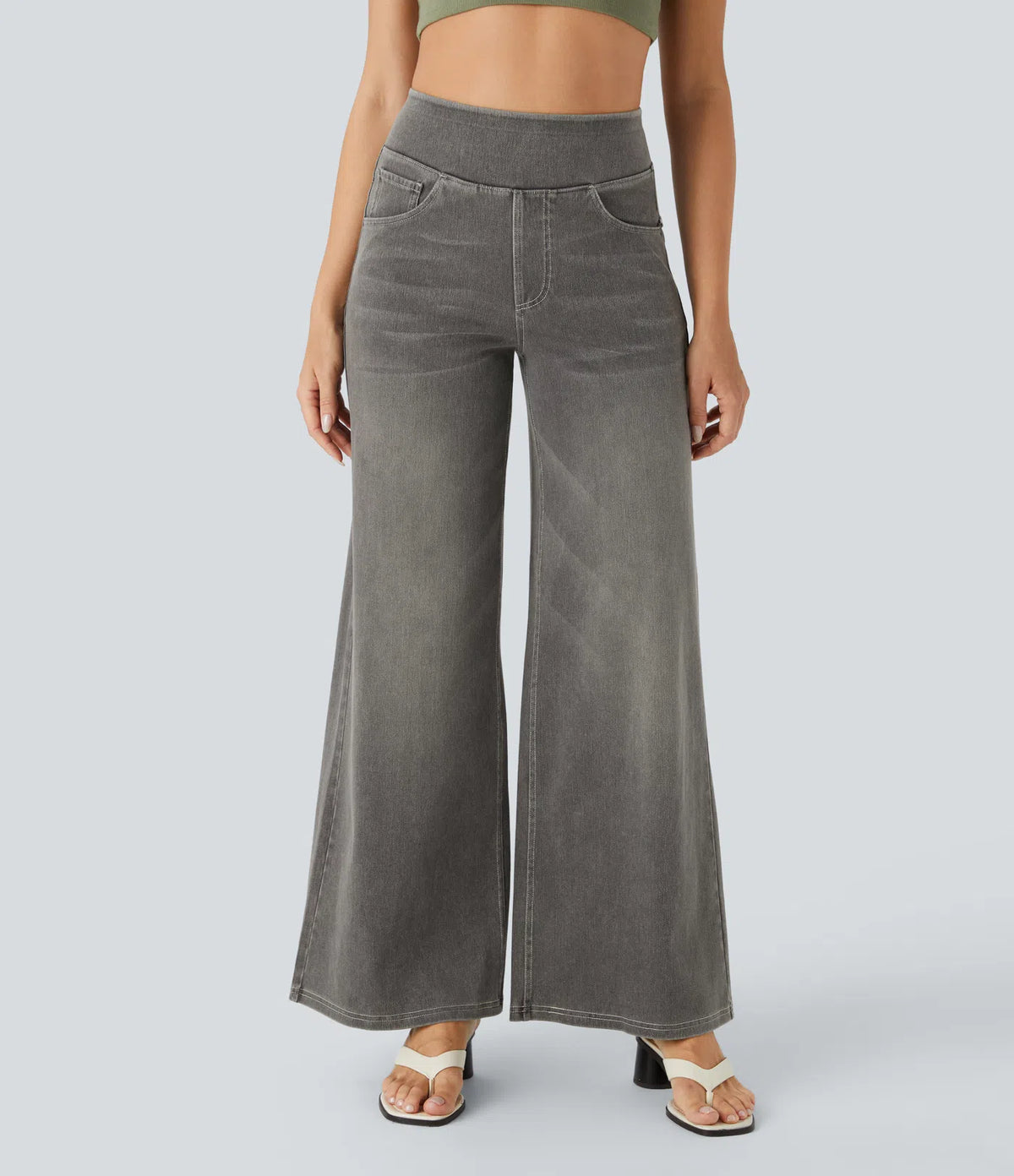 Black Iron Gray Denim