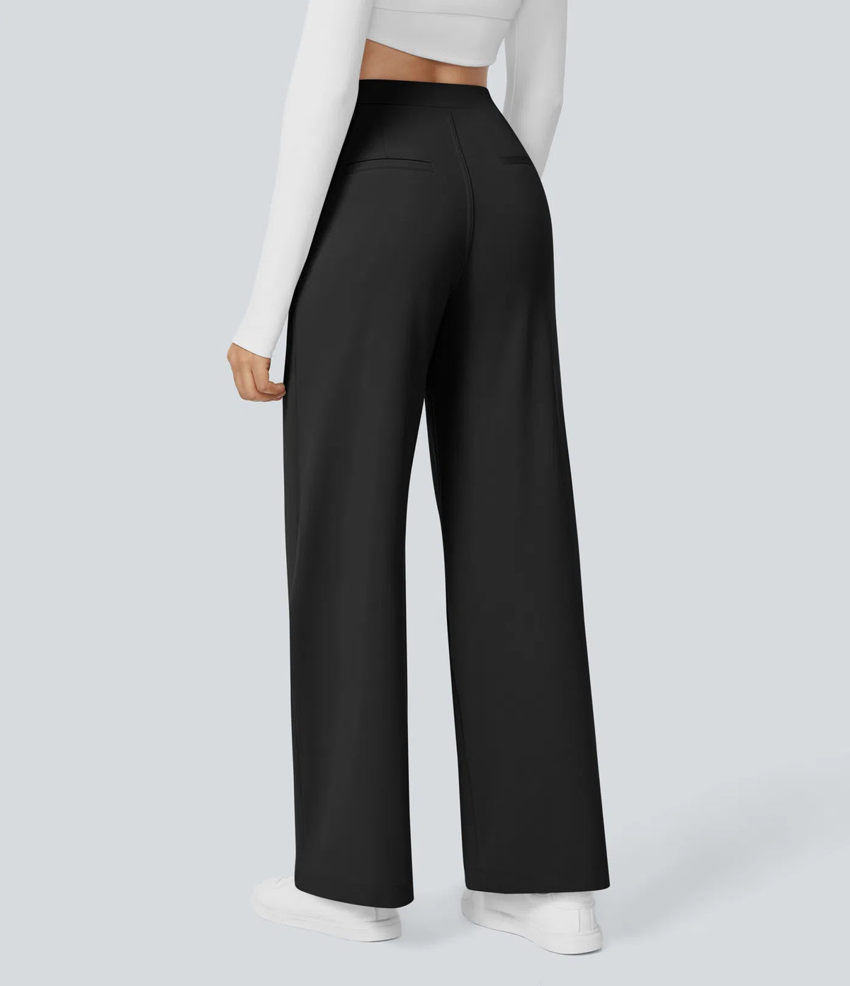 Halara Flex™ DayStretch High Waisted Pocket Straight Leg Work Pants